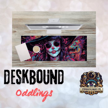 Cursed Rainbow Witch Deskpad